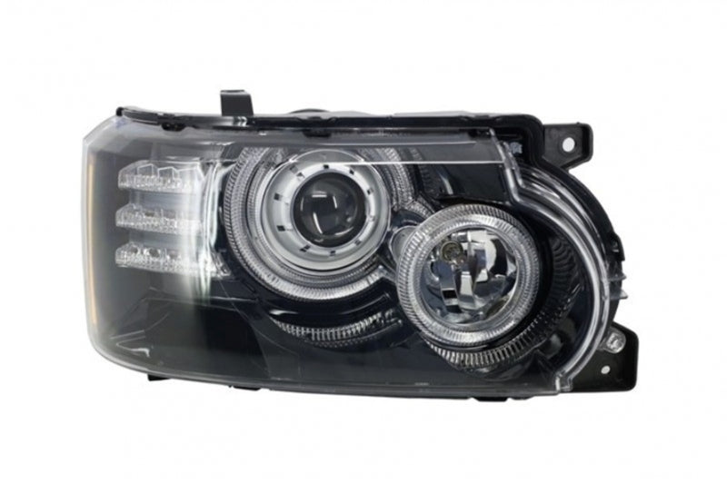 Scheinwerfer Mit Halterung Und Zentralem Kühlergrill Passend Für Land Range Rover Vogue L322 (2002-2009) Facelift-Design KITT