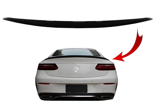 Kofferraum-Spoiler Flügel für Mercedes E-Klasse C238 Coupe 16+ Glänzend Schwarz CarPartsTuning