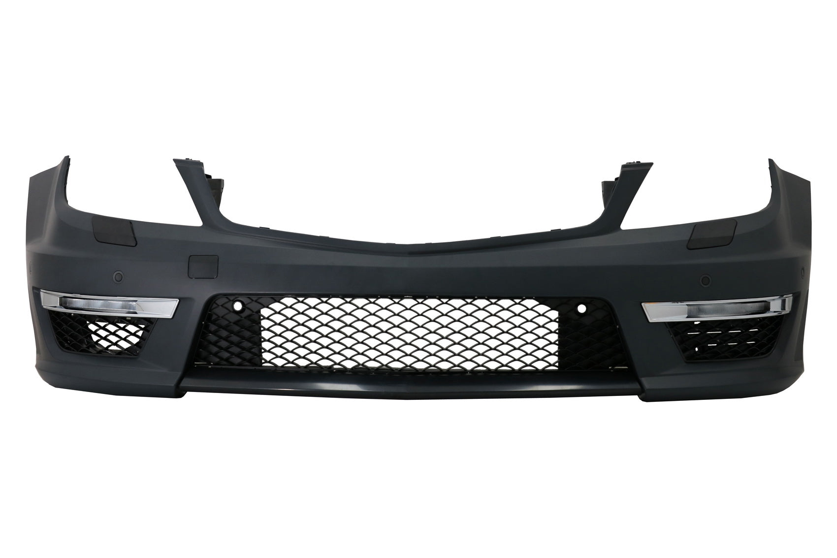 Stoßstange für Mercedes W204 12+ C63 Facelift Look Kühlergrill GT-R Look CarPartsTuning