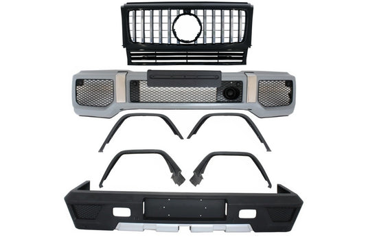 BodyKit für MERCEDES G W463 89-17 G63/65 Stoßstange Kotflügel Kühlergrill CarPartsTuning