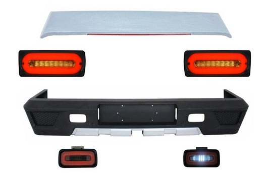 Stoßstange Dachspoiler für MERCEDES G W463 89-15 Heckleuchten Nebelscheinwerfer CarPartsTuning