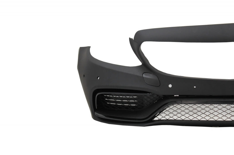 Stoßfänger für Mercedes C W205 S205 14+ Gitter T-Modell Coupe Cabriolet C63 Look CarPartsTuning