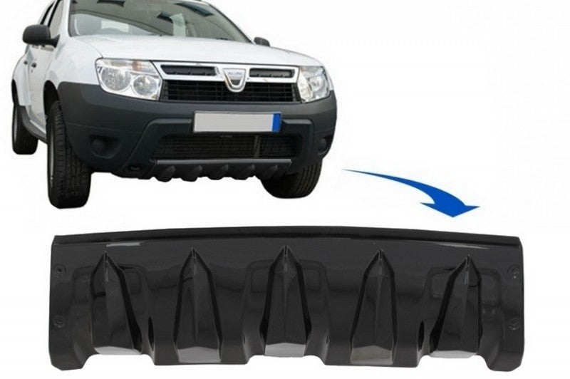 Unterfahrschutz Für Frontstoßstange Passend Für Dacia Duster 4x4 / 4x2 (2010-2017) Piano Black KITT Specials