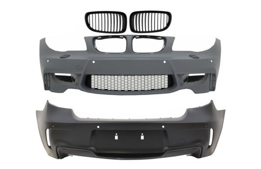 Bodykit für BMW E81 E82 E87 E88 2004-2011 1 M Look Mit Luftkanalentlüftung PDC CarPartsTuning
