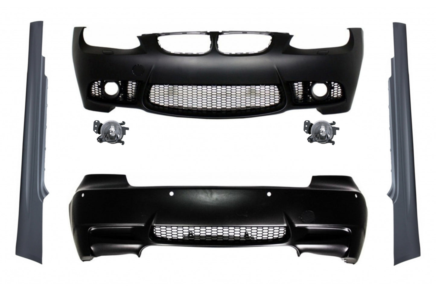 Body Kit für BMW 3er E92 / E93 2006-2009 M3 Look mit Nebellichter Projektoren CarPartsTuning