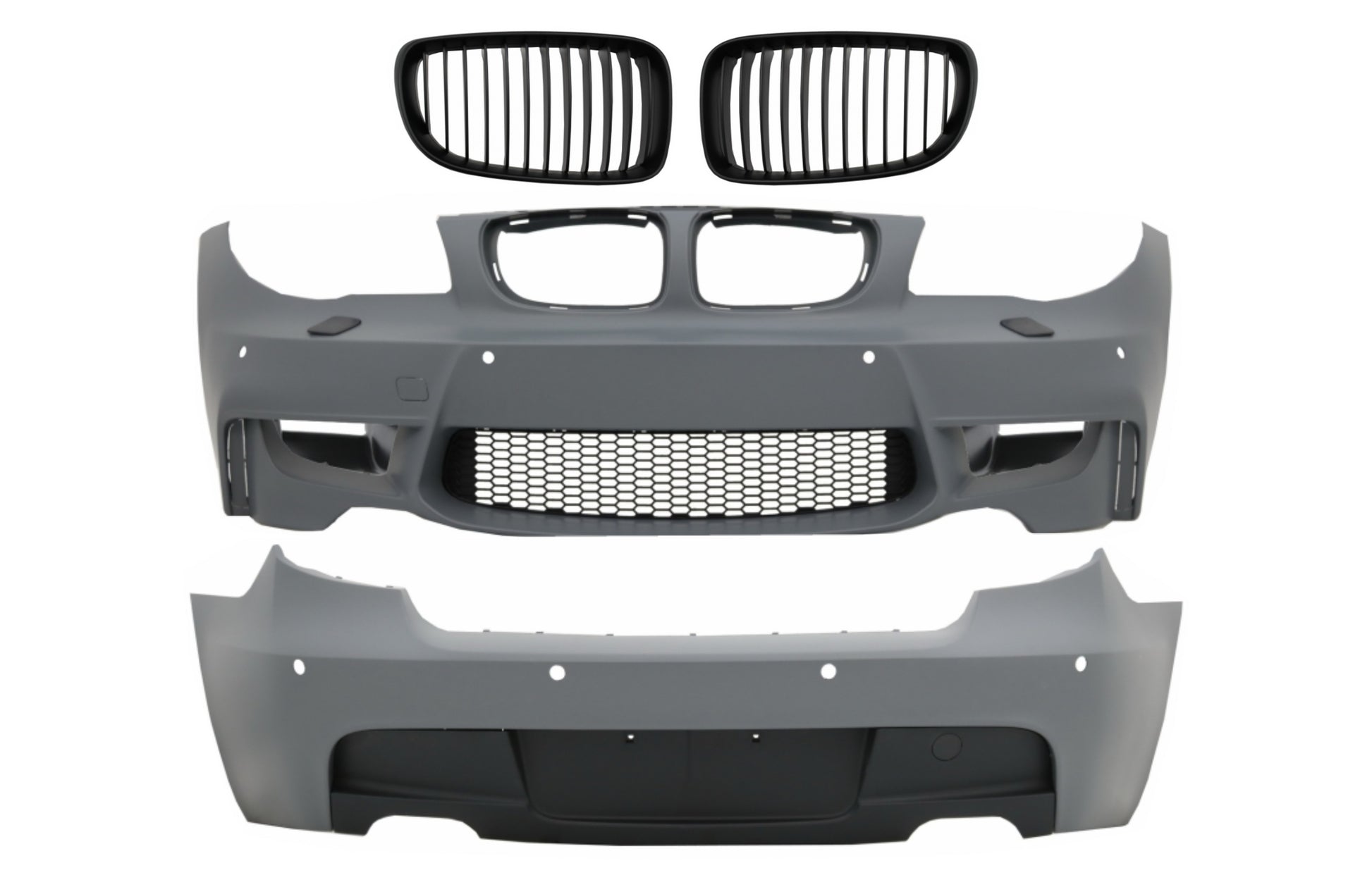 Bodykit für BMW 1er E81 E87 Schrägheck 2004-2011 M-Technik M Sport Look mit PDC CarPartsTuning
