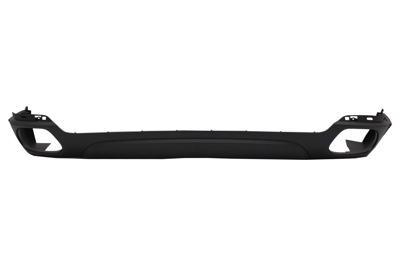 Diffusor für BMW X5 F15 13-18 M-Tech V8 Look Auspuff Tipps nur Standard Stoßstange CarPartsTuning