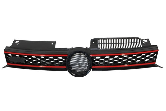 Gitter für VW Golf 6 VI 2008-2012 LED Scheinwerfer Dynamisch Drehen Lichter GTI Look CarPartsTuning