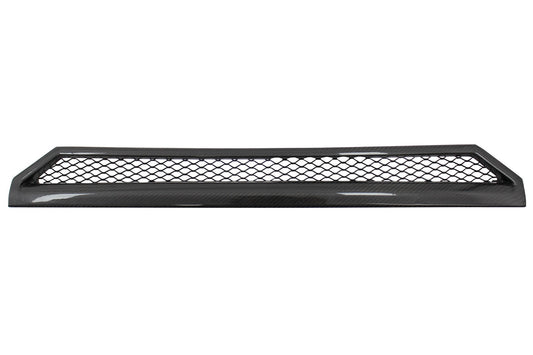 Frontstoßstange Oberer Spoiler Lip Carbon für Mercedes G W463 1989+ Echter Kohlenstoff CarPartsTuning