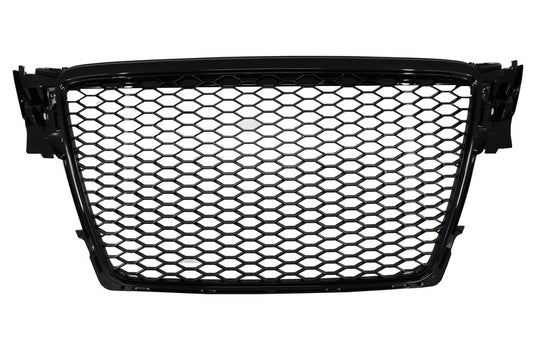 Kühlergrill Nebel Lampe Abdeckung für AUDI A4 B8 8K 08-11 RSLook Scheinwerfer CarPartsTuning