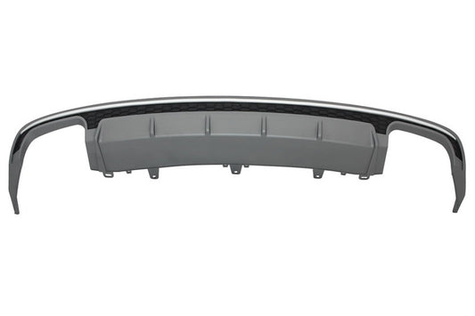 Heckdiffusor Diffusor für Audi A6 4G Facelift 15-18 Limo S6 Look Auspuff Gitter CarPartsTuning