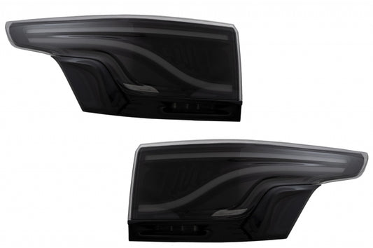 Glohh LED Lightbar Rückleuchten Passend Für Range Rover Sport L494 (2013-Up) Gl-5x Smoke HochGLAnz Schwarze Zierleiste GLOHH