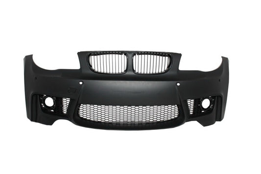 Frontstoßstange für BMW 1er E87 2004-2012 1M Look Nebellichter Seitenschweller CarPartsTuning