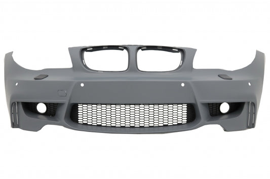 Frontstoßstange mit Seitenschweller für BMW 1er E87 2004-2011 1M Look PDC- CarPartsTuning