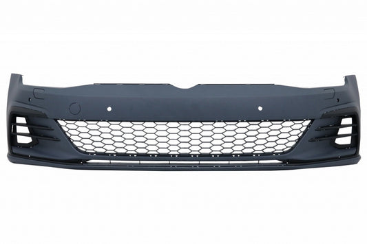 Stoßstange für VW Golf VII 7.5 17+ Gitter NBL LED Scheinwerfer Dynamic GTI Look CarPartsTuning