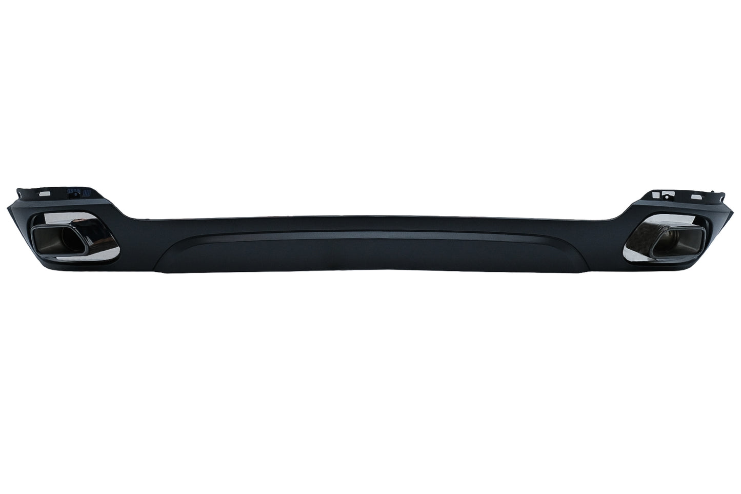 Diffusor für BMW X5 F15 13-18 M-Tech V8 Look Tipps Grau nur Standard Stoßstange CarPartsTuning