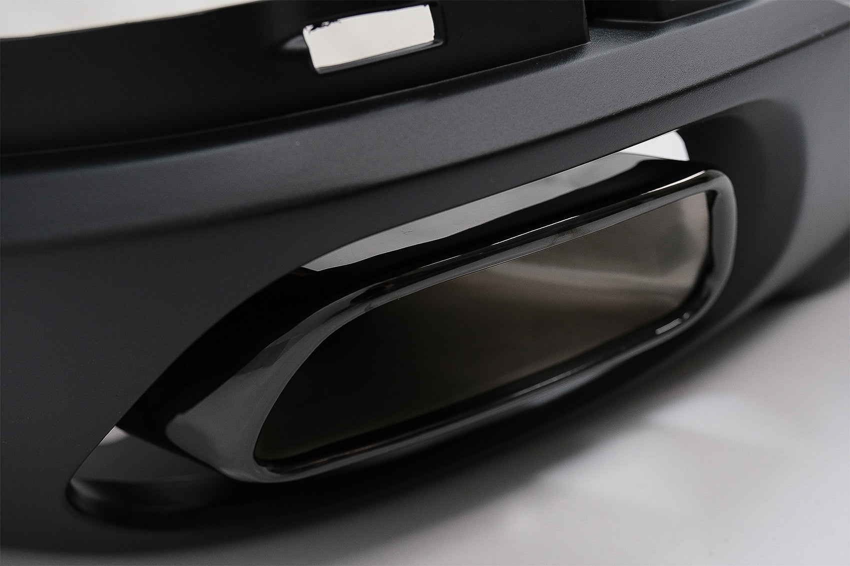 Diffusor für BMW X5 F15 13-18 M-Tech V8 Look Tipps Grau nur Standard Stoßstange CarPartsTuning