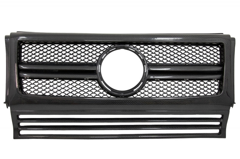 Carbon Teile für Mercedes W463 90-14 G65 Look Gitter Scheinwerfer Abdeckungen Spoiler CarPartsTuning