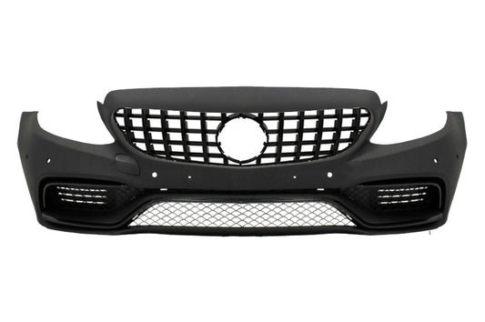 Stoßstange für Mercedes C205 A205 Coupe Cabrio 14-19 Spoiler Diffusor C63S Look CarPartsTuning