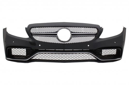 Stoßstange für Mercedes C C205 A205 Coupé Cabrio 14-19 Spoiler Diffusor C63S Look CarPartsTuning
