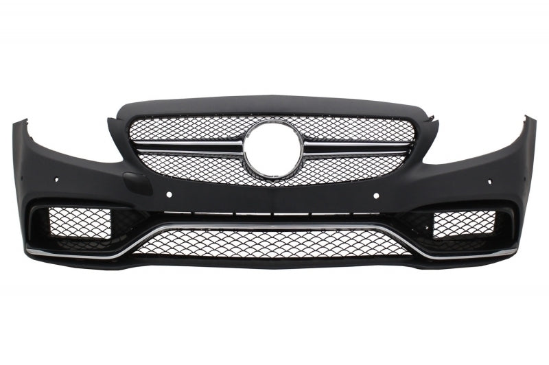 Stoßstange für Mercedes C-Klasse C205 A205 14-19 Spoiler Diffusor C63S Look CarPartsTuning