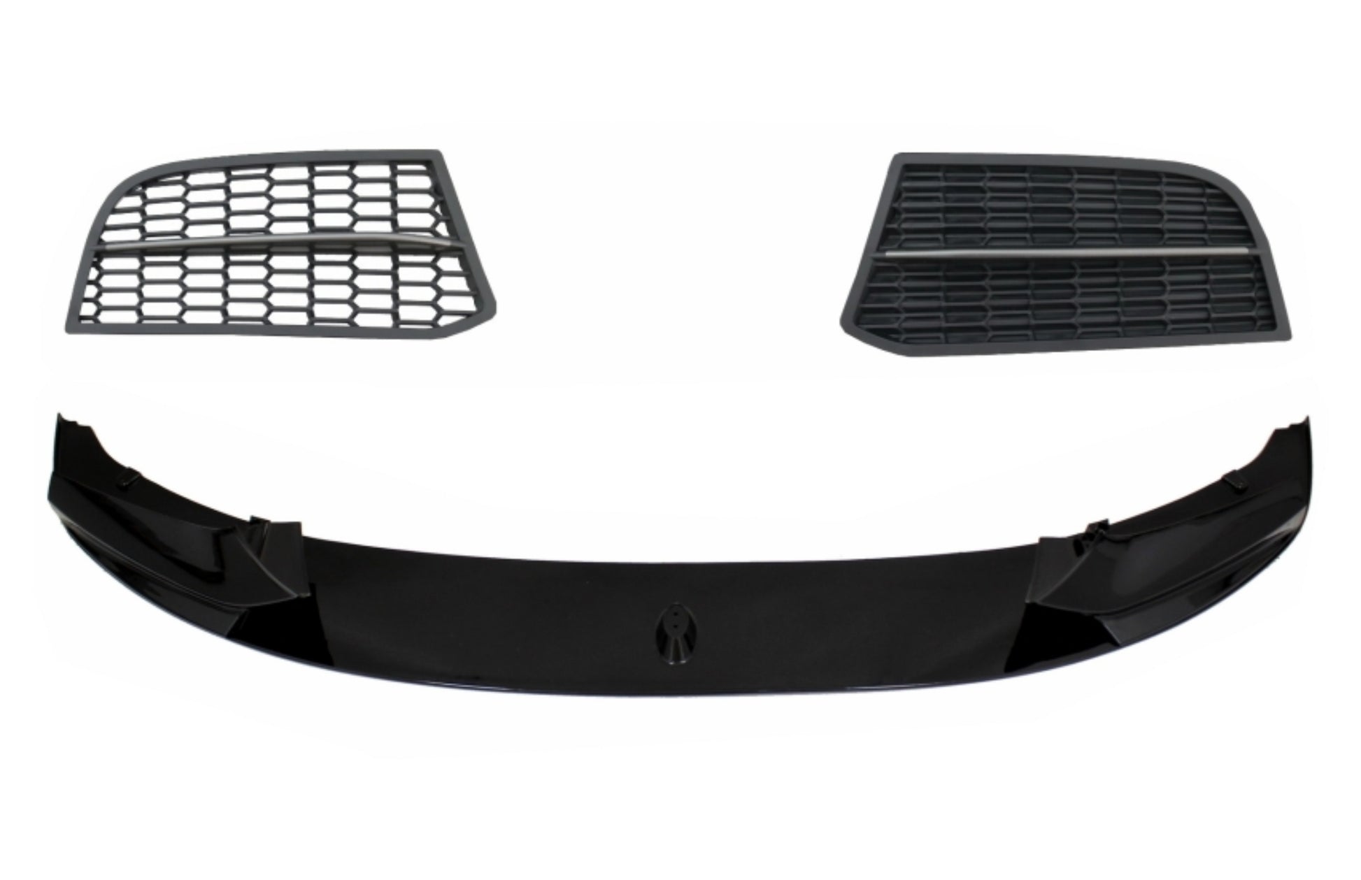 Stoßstange Spoile Lippe BMW 5er F10 F11 Gitter M-Performance Sport M550 Look CarPartsTuning