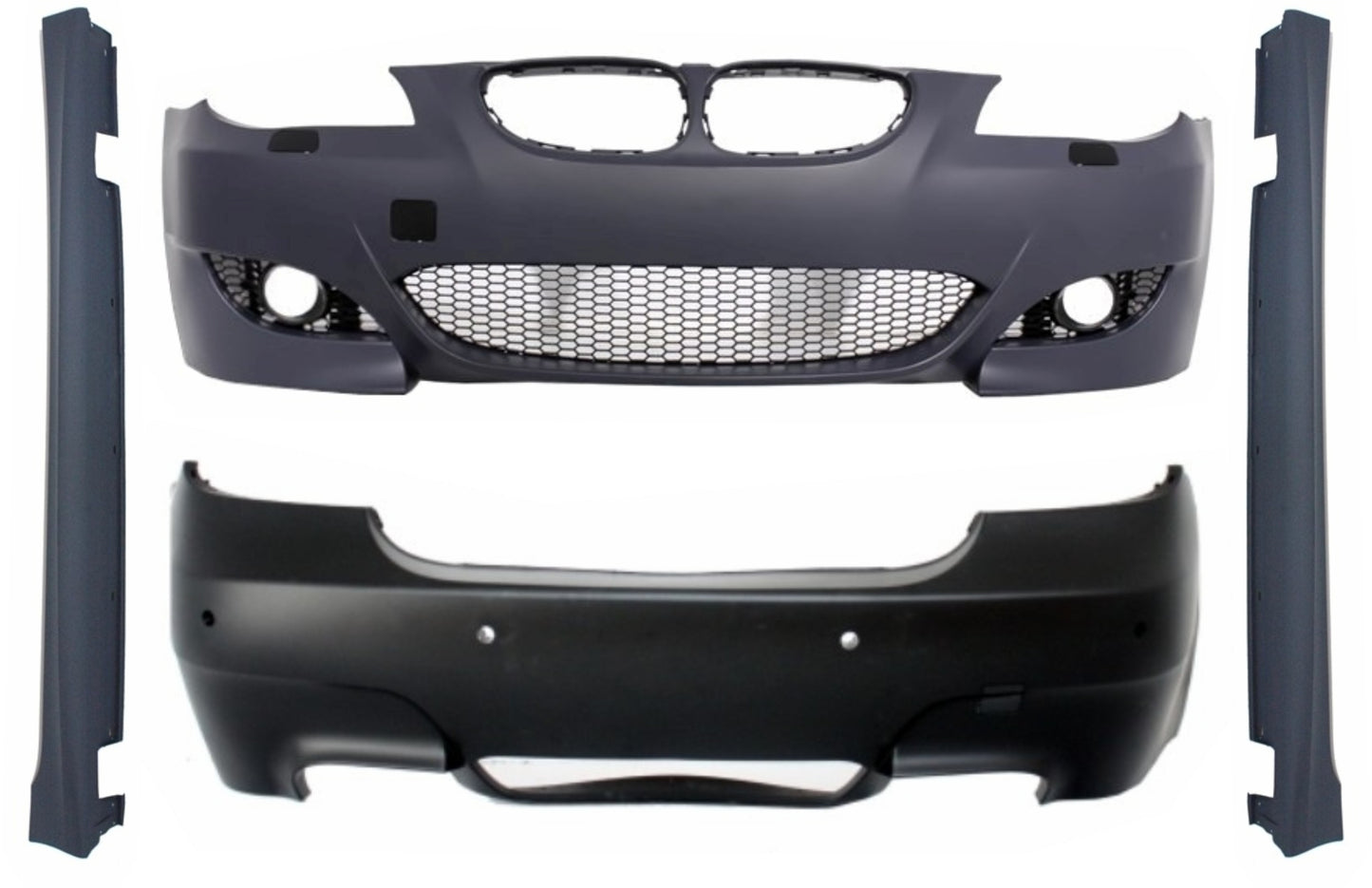 Body Kit für BMW 5er E60 03-07 Stoßstange Gitter Seitenschweller M5 Design CarPartsTuning