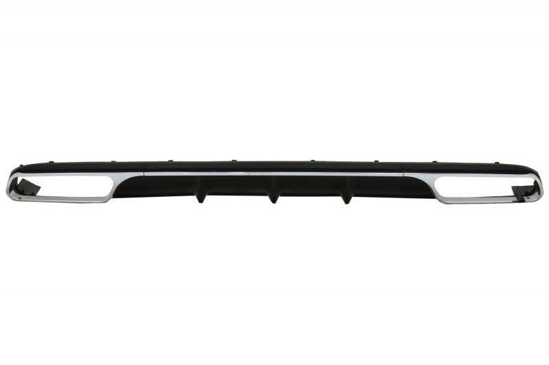 Diffusor für Mercedes W212 Facelift 13-16 E65 Look nur Standard Stoßstange Tipps CarPartsTuning