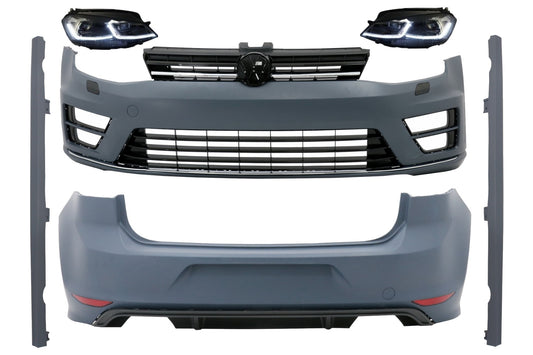 BodyKit Scheinwerfer G7.5 Look LED Dynamisch für VW Golf 7 12-17 Stoßstangen CarPartsTuning
