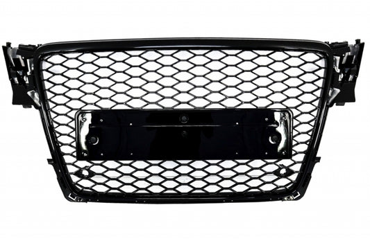 Gitter für AUDI A4 B8 08-11 RS4 Look Nebelscheinwerfer Abdeckungen LED Licht Scheinwerfer CarPartsTuning