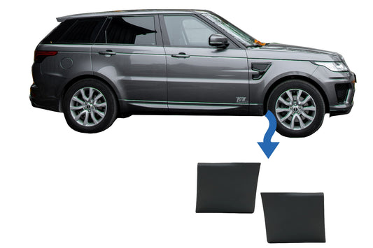 Vordere Untere Kotflügelleisten Passend Für Land Land Rover Range Rover Sport L494 (2013) Schwarz KITT