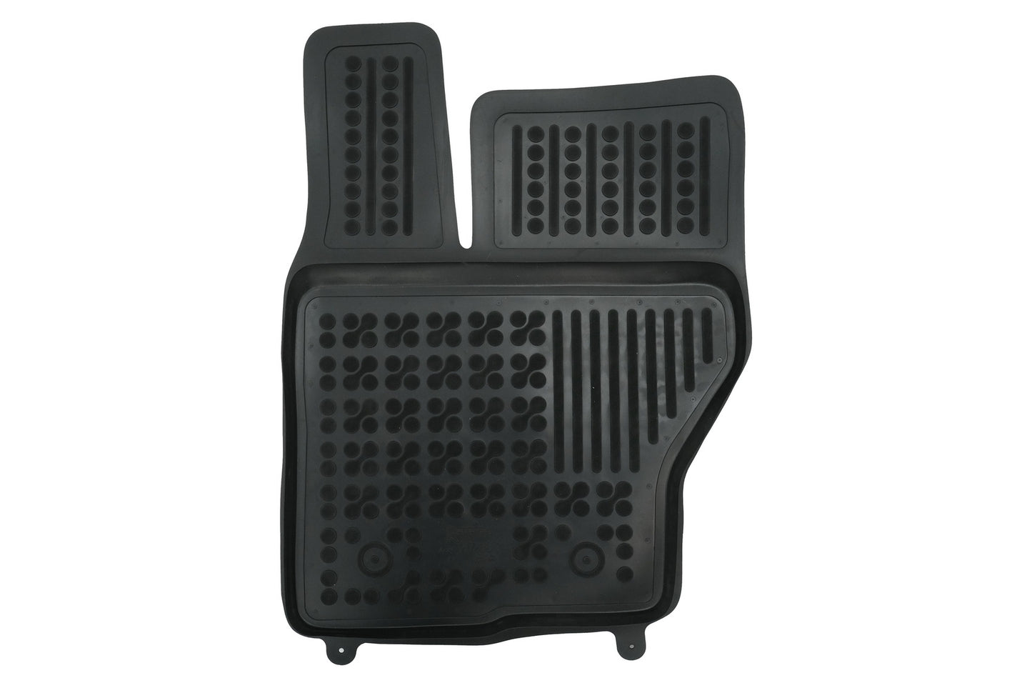 Gummi-Fußmatte Schwarz Passend Für Land Rover Discovery V L462 (2017-) Range Rover Sport II L494 (2013-2020) Rezaw Plast