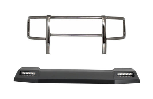 BullBar mit LED Vorderdachspoiler für Mercedes G W463 1989-2018 G63 G65 6x6 Look CarPartsTuning