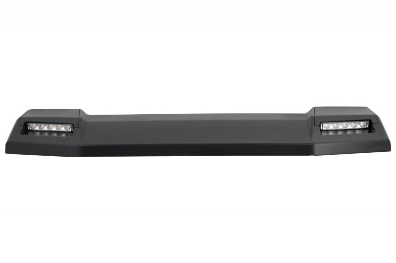 Kit BullBar Spoiler Lippe LED DRL Erweiterung für Mercedes G W463 1989-2018 CarPartsTuning