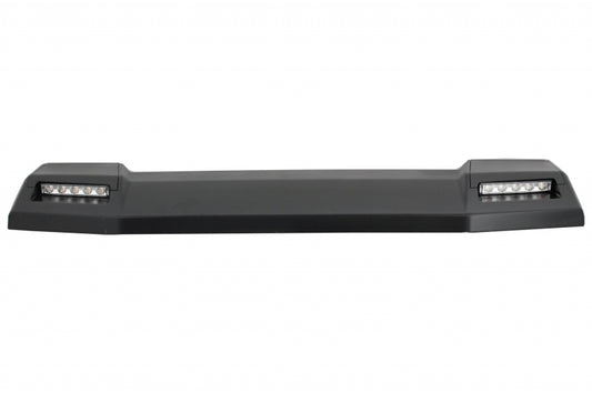 Kit BullBar Spoiler Lippe LED DRL Erweiterung für Mercedes G W463 1989-2018 CarPartsTuning