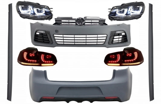 Body Kit für VW Golf VI 6 MK6 08-13 R20 Look Scheinwerfer Rücklichter Dynamic CarPartsTuning