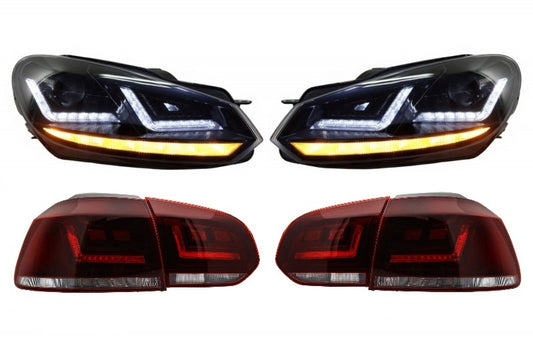 Osram Xenon Scheinwerfer für VW Golf 6 VI 08-12 Rücklichter LEDriving Dynamic CarPartsTuning