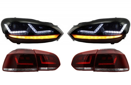Osram Xenon Scheinwerfer für VW Golf 6 VI 08-12 Rücklichter LEDriving Dynamic CarPartsTuning