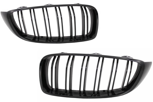 Doppelter Luftverteiler für BMW 4er F32 13+ Spoiler M4 CSL M Performance Look CarPartsTuning