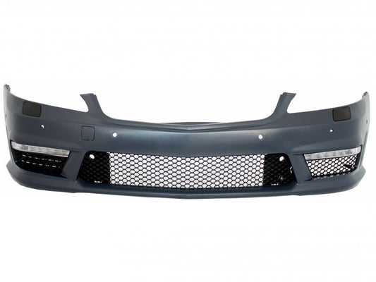 Bodykit für Mercedes W221 S-Klasse 05-11 S63 S65 Look Stoßstange Auspuff CarPartsTuning