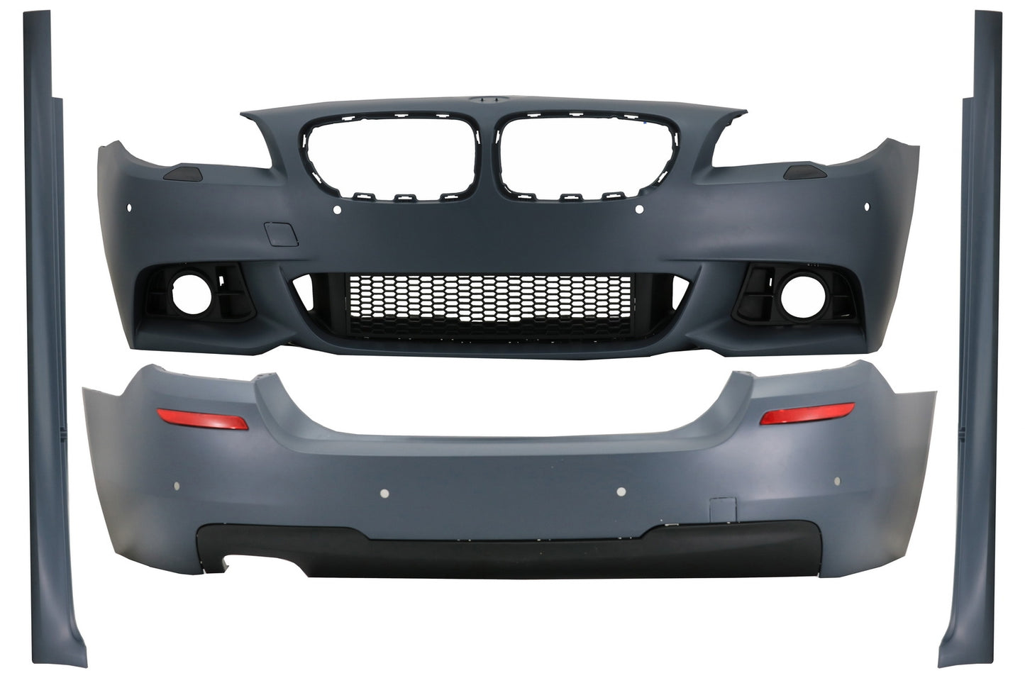 Body Kit für BMW 5er F10 LCI 14-17 Stoßstange seitenschweller M-Technik Design CarPartsTuning