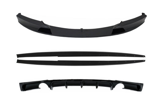 Diffusor für BMW F30 F31 11-19 M Look Spoiler Seitenschweller Add-on Lip CarPartsTuning