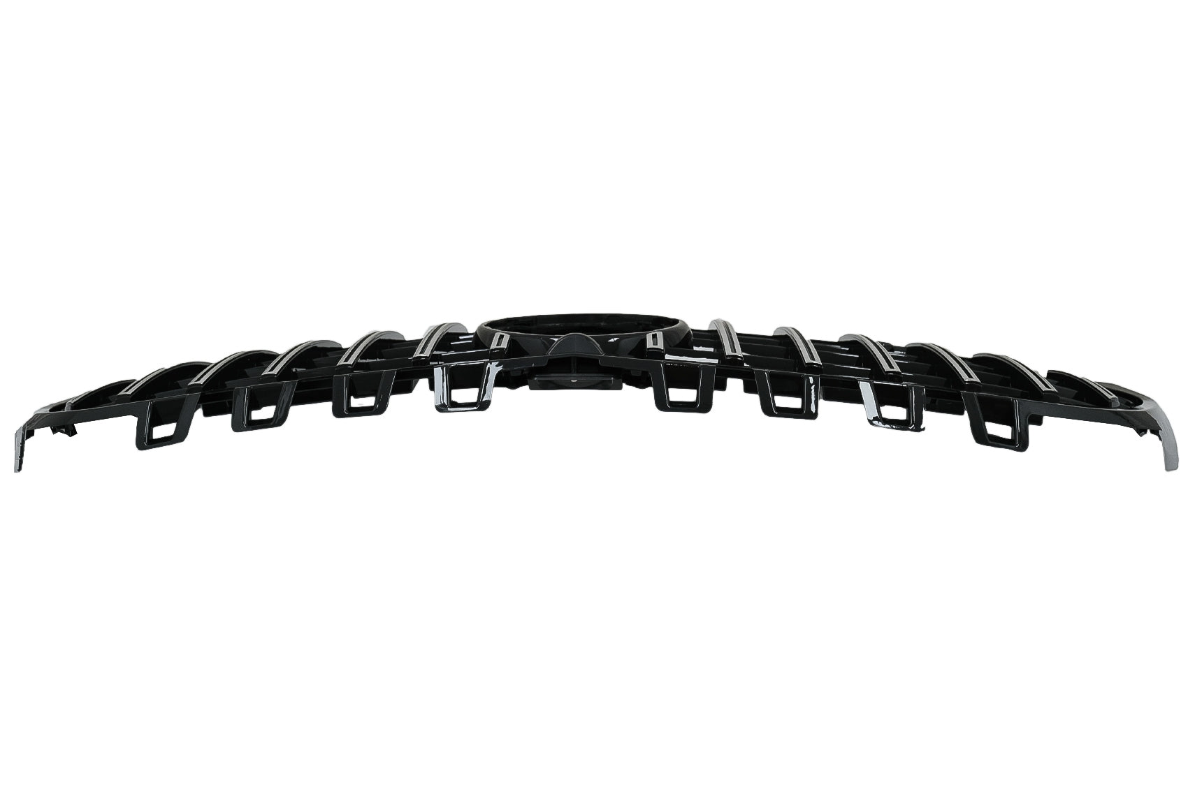 Gitter für Mercedes A W177 V177 04.2018+ GT-R Panamericana Look Schwarz Chrom CarPartsTuning