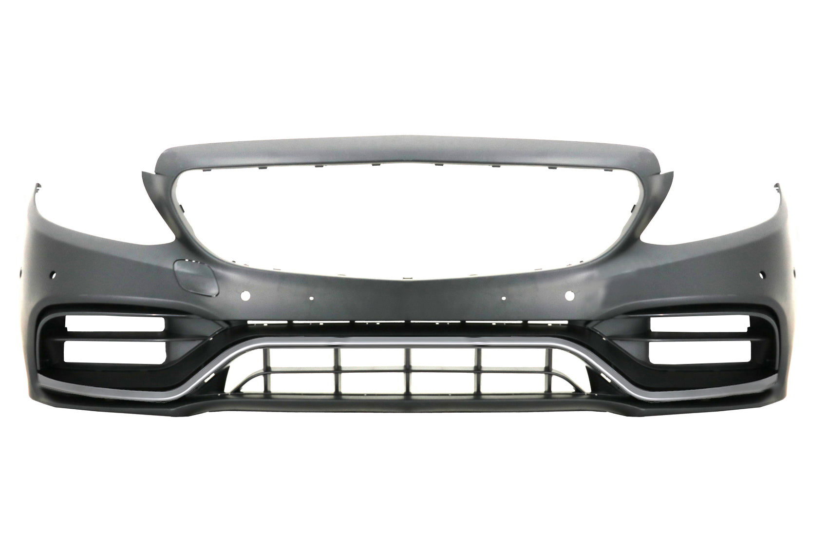 Stoßstange für Mercedes C-Klasse W205 S205 C205 A205 14-18 Gitter C63 GT-R Look CarPartsTuning