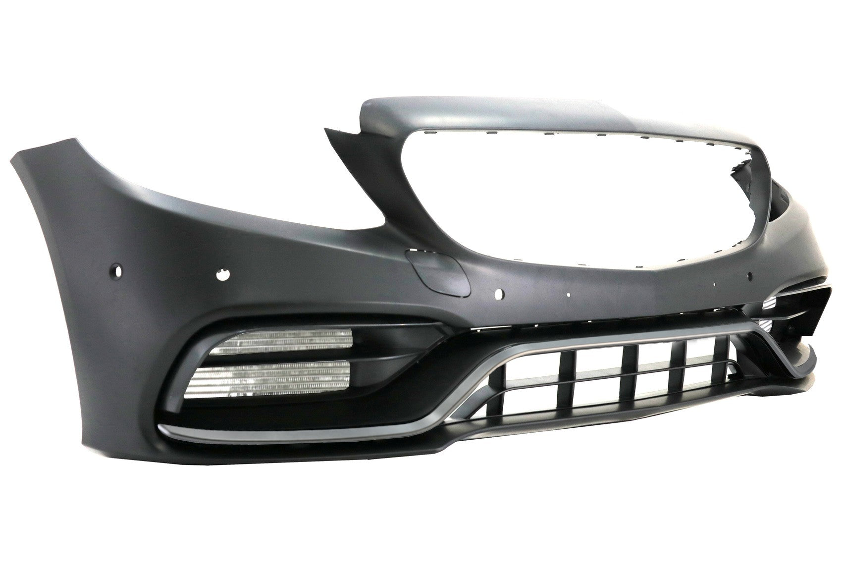 Stoßstange für Mercedes W205 S205 AMG Linie 14-20 C63S Kühlergrill Diffusor Tipps CarPartsTuning