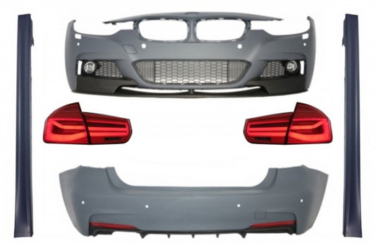 BodyKit für BMW F30 11+Stoßstange Rücklichter Seitenschweller M-Performance Look CarPartsTuning