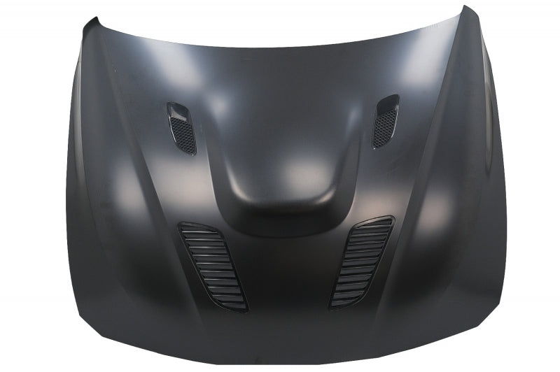 Motorhaube Motorhaube Mit Kotflügel Vorne Schwarz Chrom Passend Für BMW 3er F30 F31 (2011-2019) M3 GTs Look KITT
