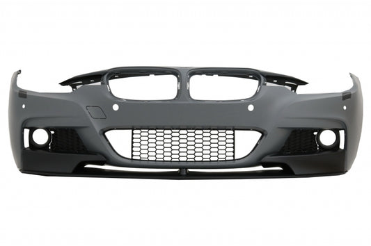 Kit für BMW F30 11-19 M-Perform Look Tipps Chrom Kotflügel Schwarz Motorhaube CarPartsTuning