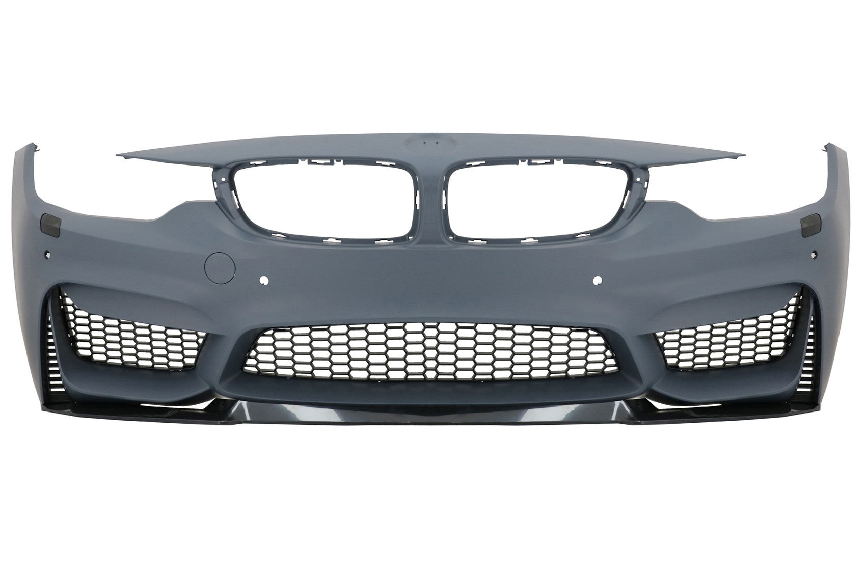 Komplettes Bodykit Passend Für BMW 4er F32 F33 (2013-2017) M4 Design Mit Kotflügel Vorne Schwarz Und Motorhaube KITT Specials