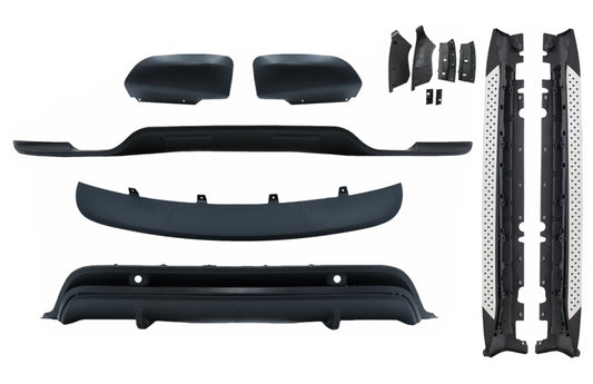 Aerodynamisches Bodykit Passend Für BMW X5 E70 LCI (2011-2014) Mit Trittbrettern Seitenstufen KITT